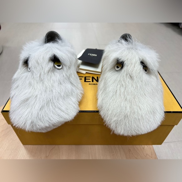 Furry Fendi Shoes Fendi High Top Sneaker Shop